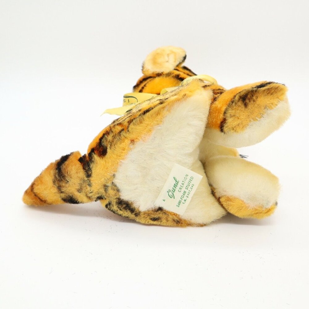 Vintage 1950'S Gund Plush TIGER Tweak and Squeak Plush Stuffed Animal Toy RARE - Picture 6 of 8